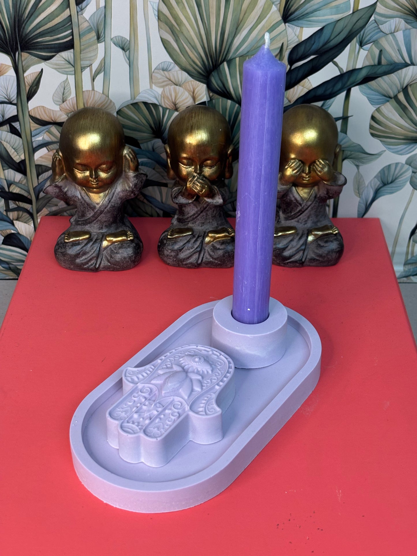 Fatima-Hand mit Kerze