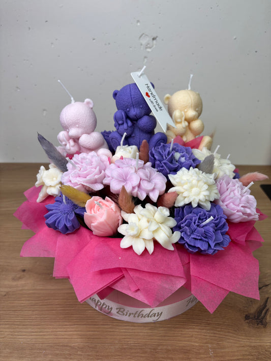 Blumenstrauss aus Kerzen