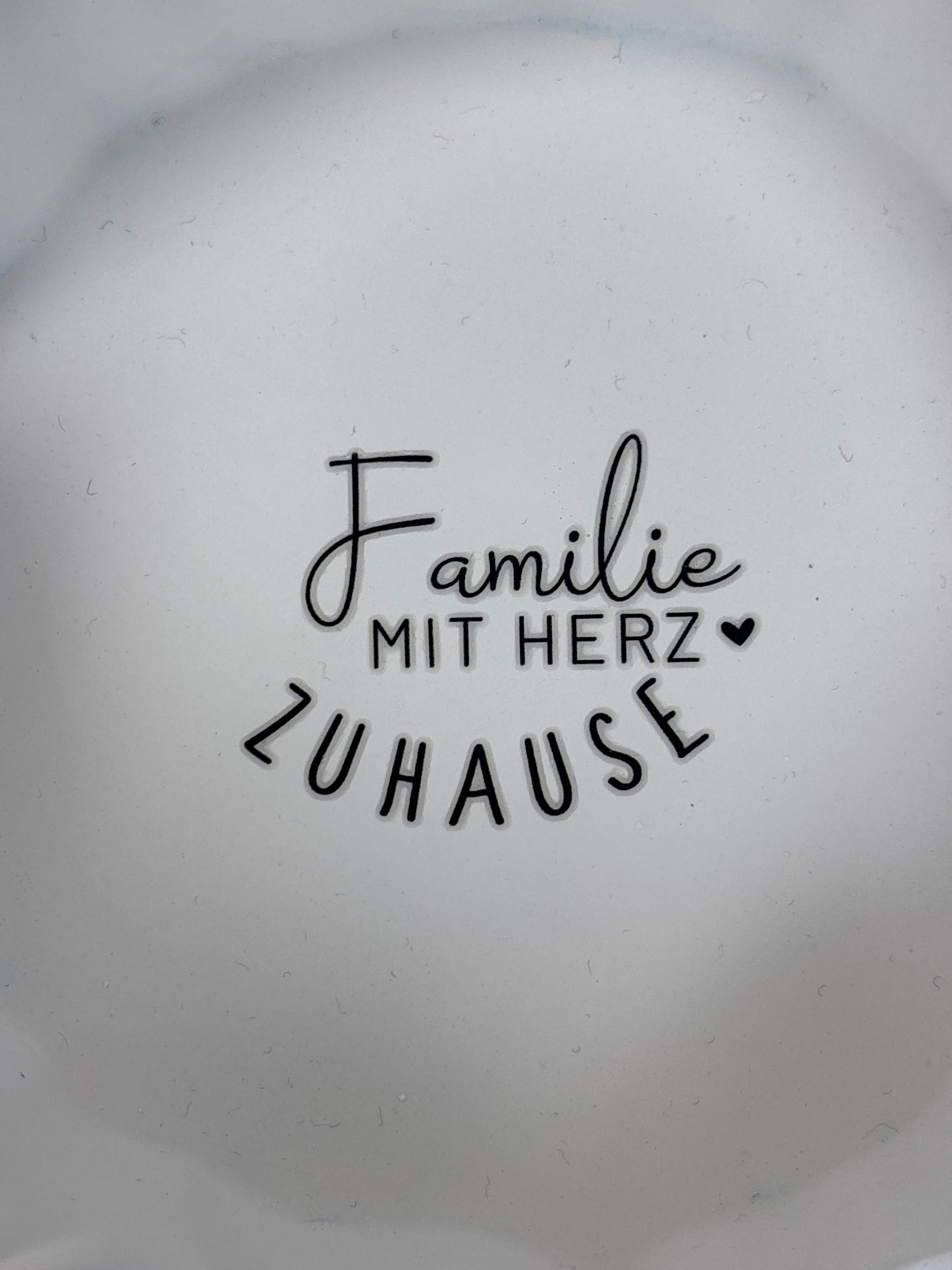 Schale Tropfen Weiss