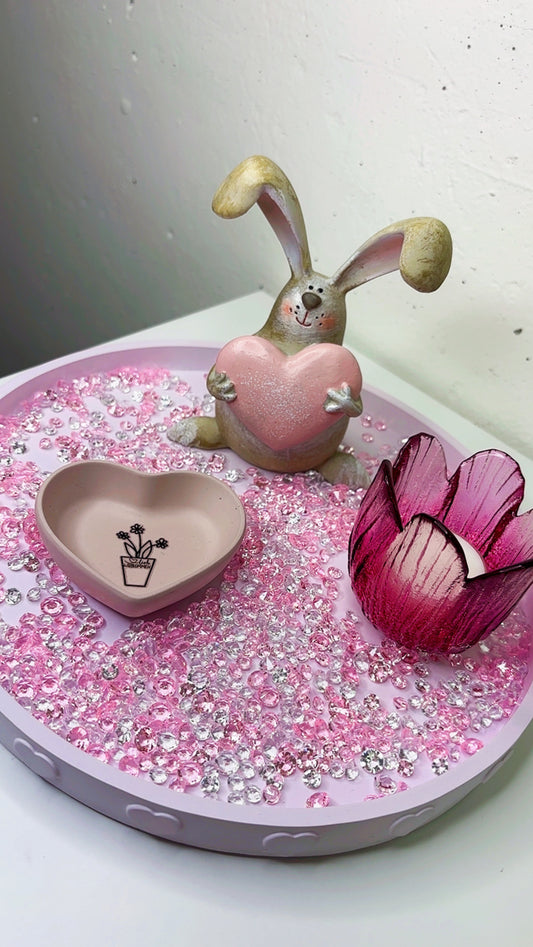 Dekorationsset mit Bunnyhase