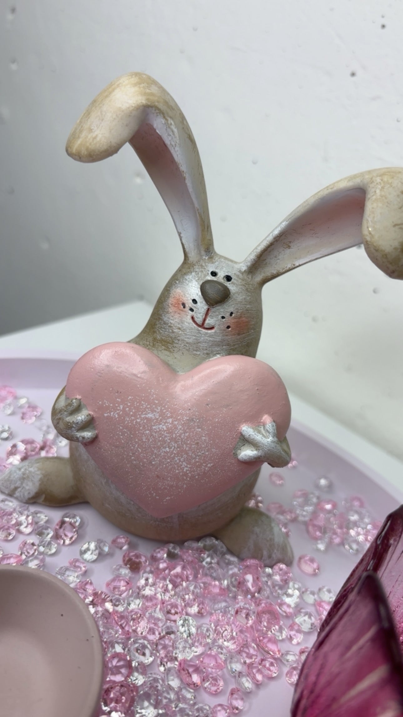 Dekorationsset mit Bunnyhase