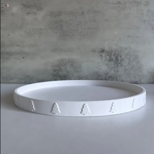 Dekoplatte weihnachtlich