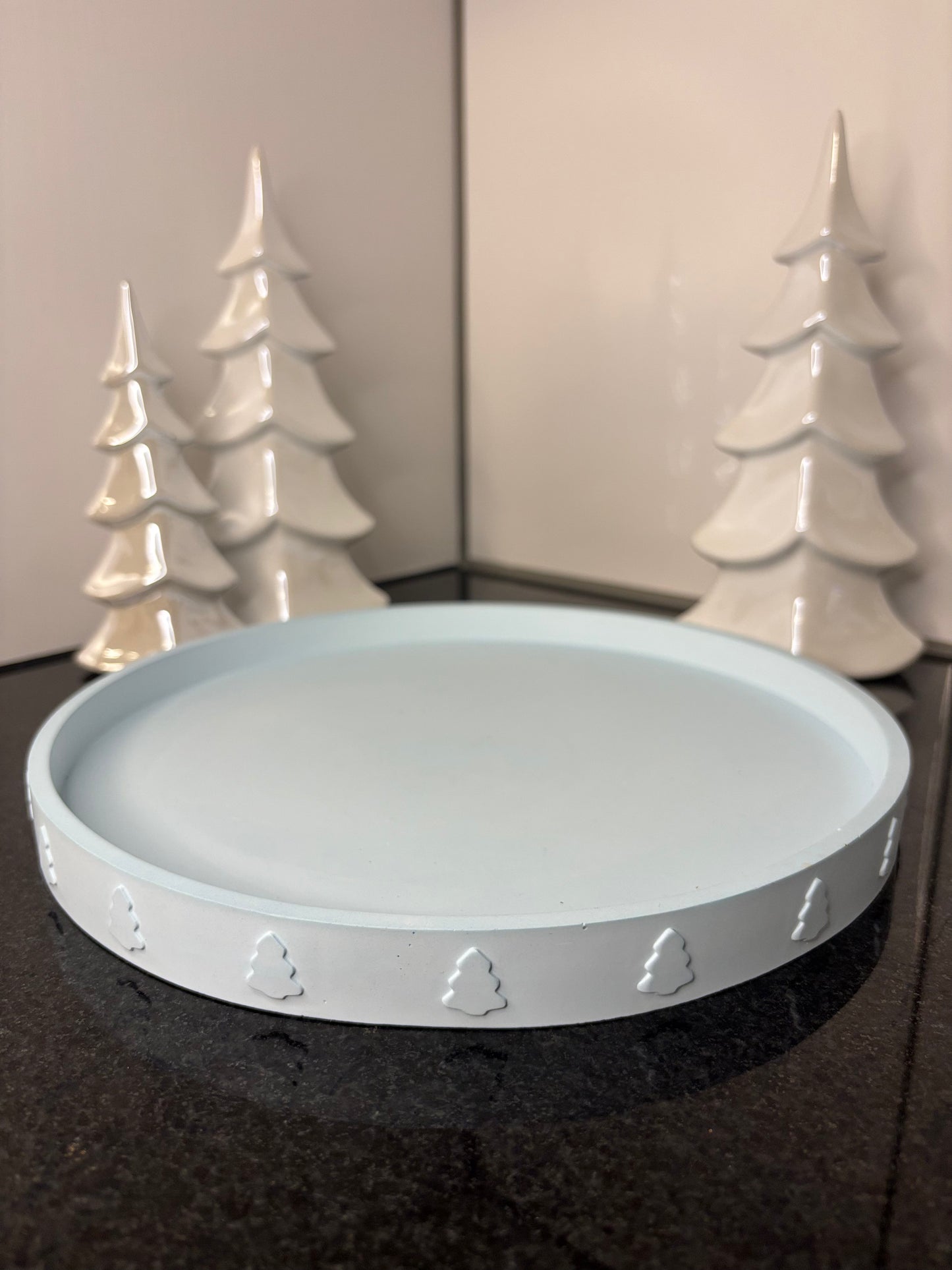 Dekoplatte weihnachtlich