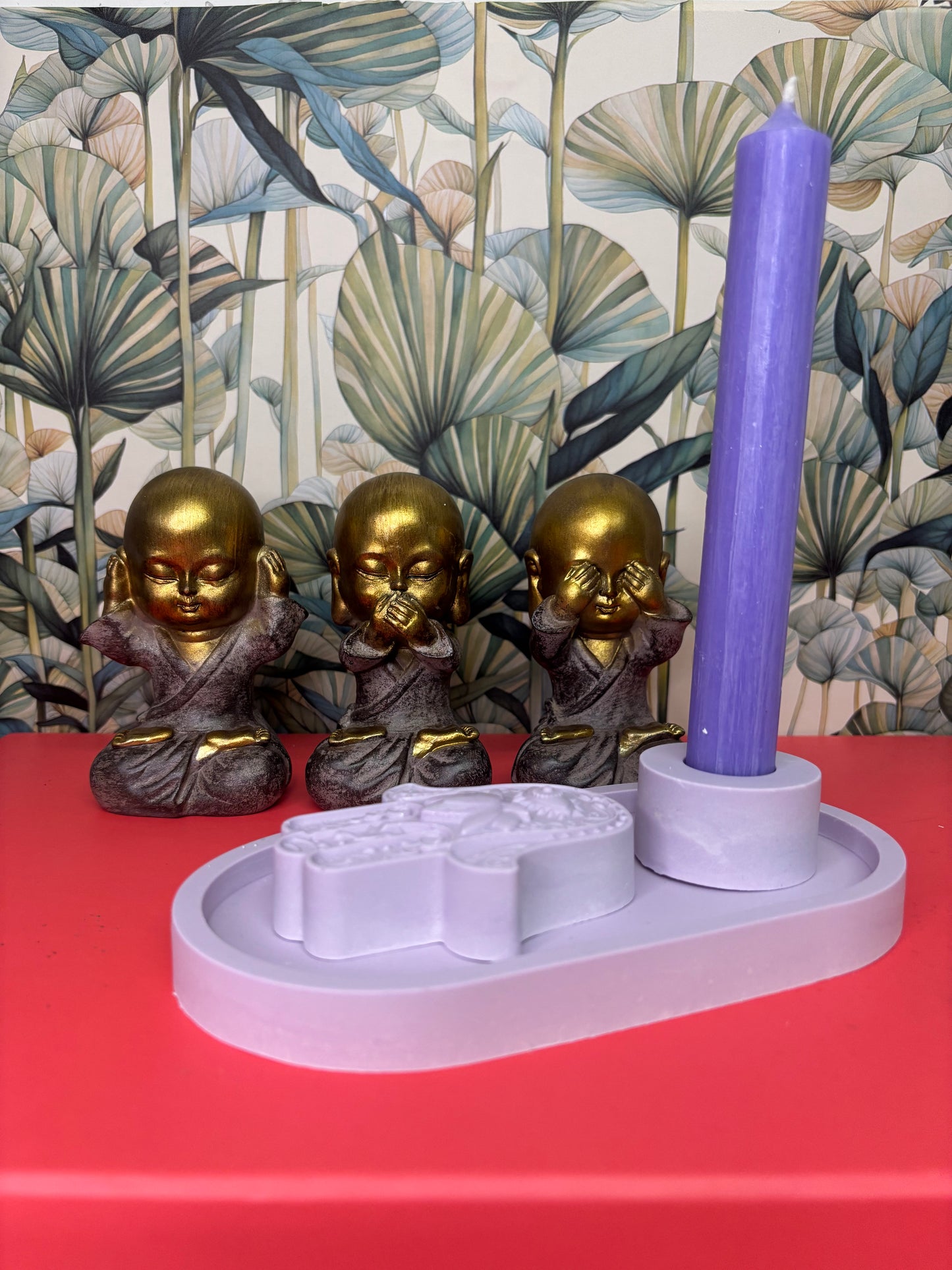 Fatima-Hand mit Kerze