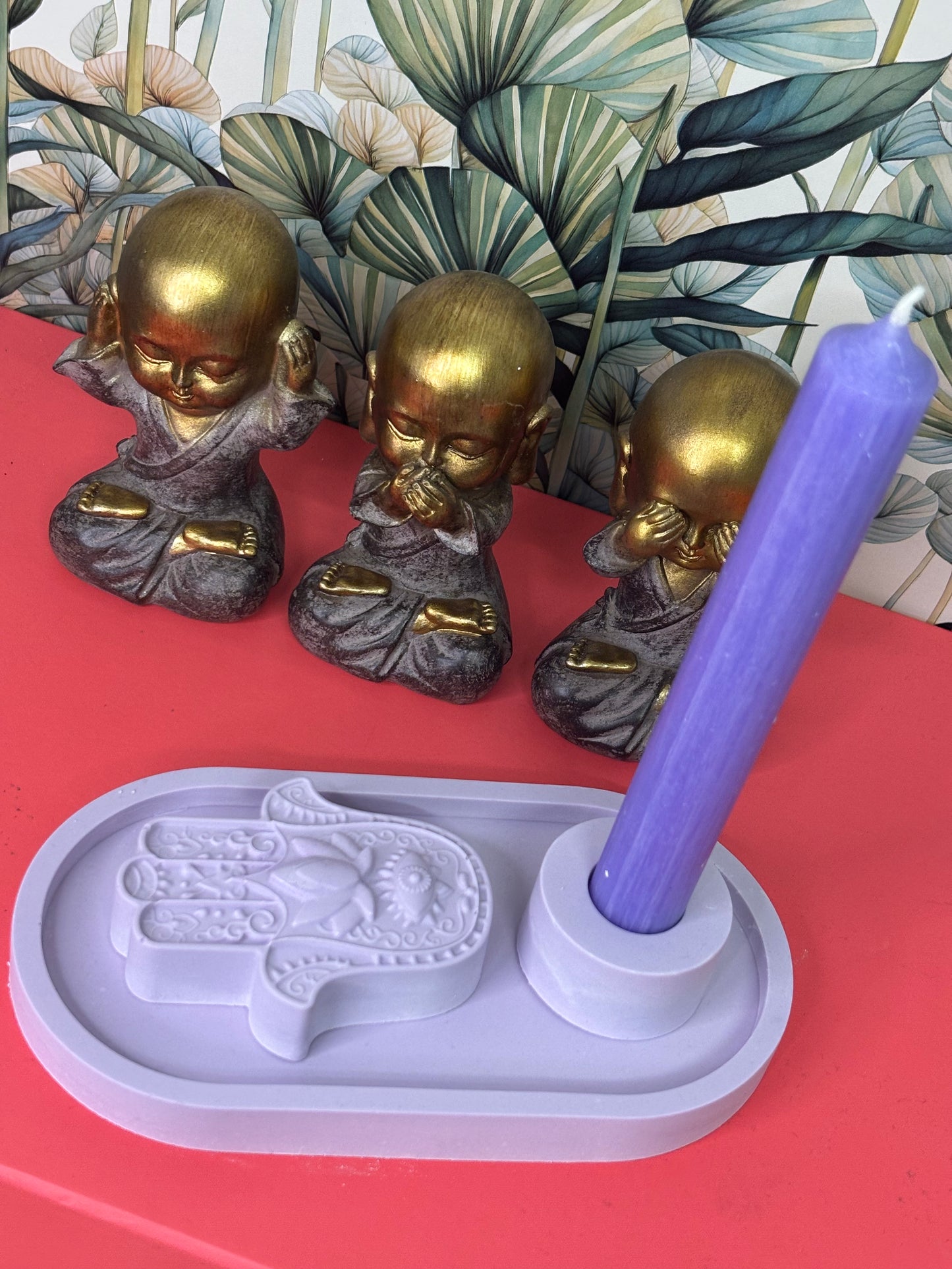 Fatima-Hand mit Kerze