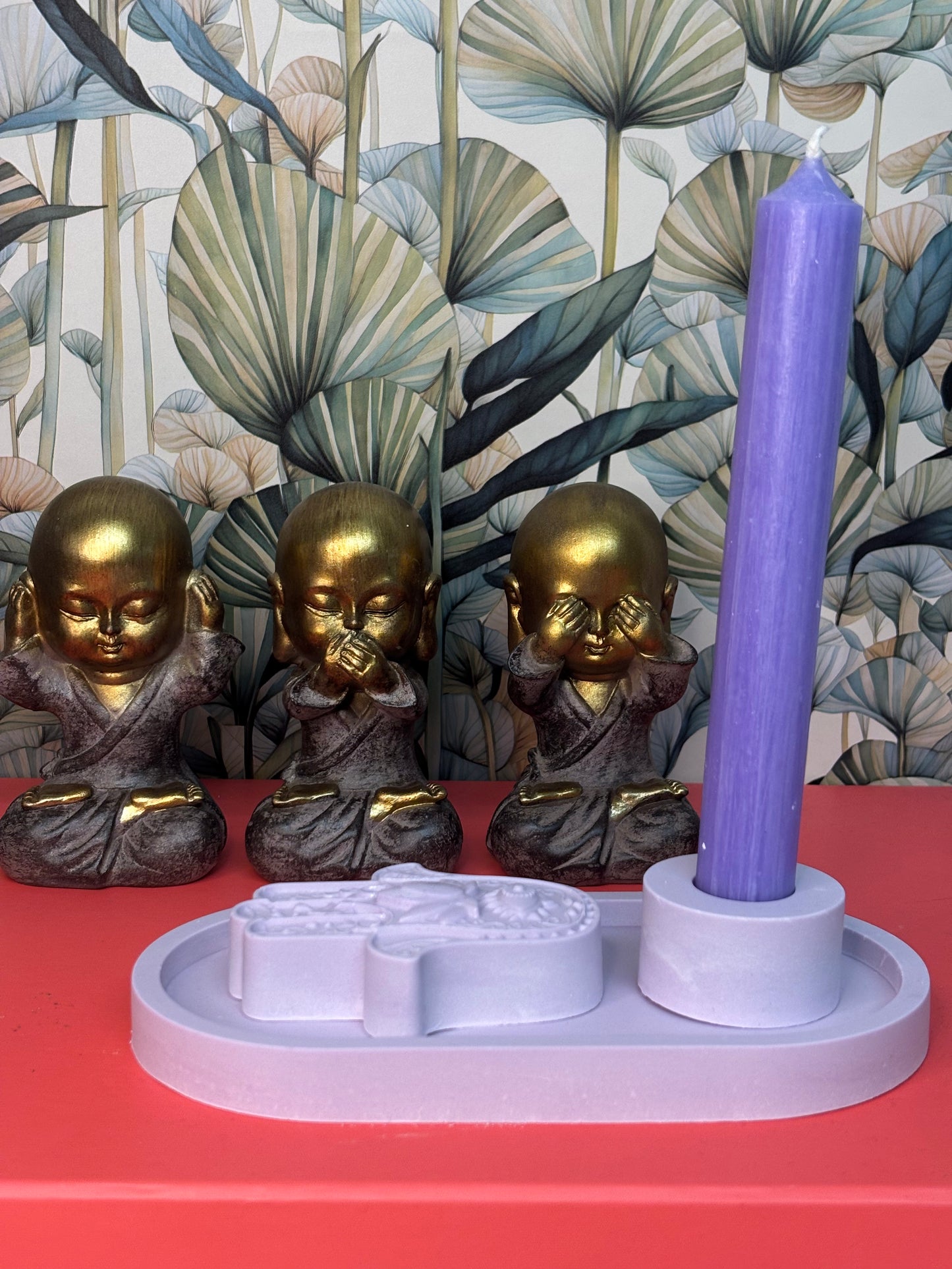 Fatima-Hand mit Kerze