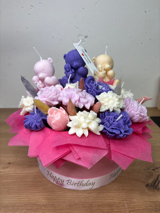 Blumenstrauss aus Kerzen