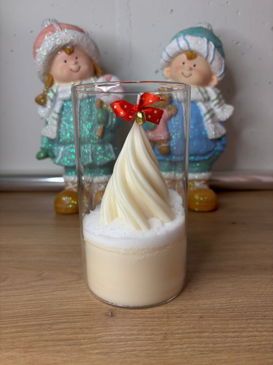 Kerze im Glas „Weihnachtsbaum„